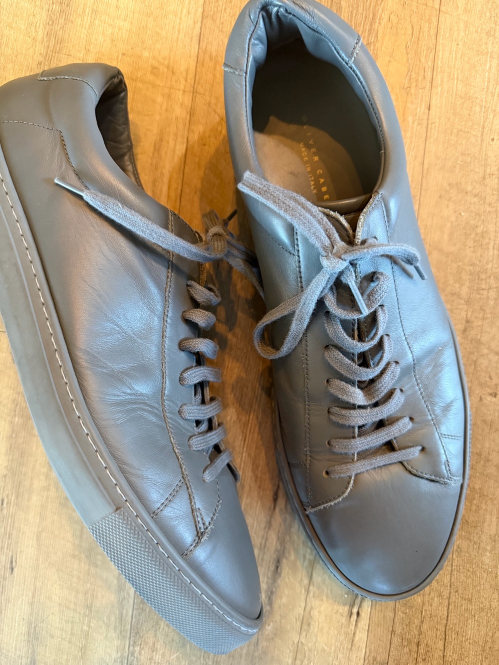 Oliver Cabell Sneakers Low 1 | Charcoal Grey